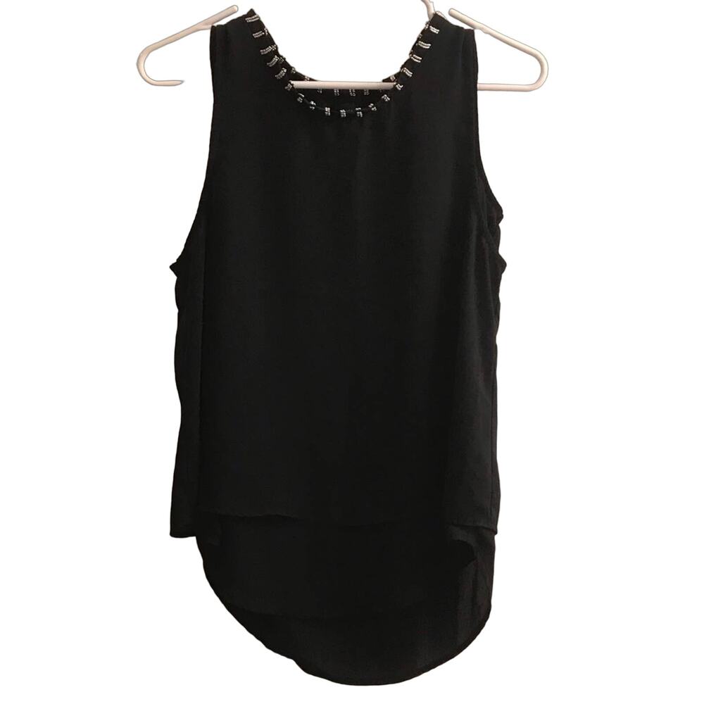 Massimo sleeveless black top XS